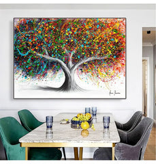 Tableau Arbre Coloré