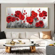 Tableau Coquelicot avec Cadre