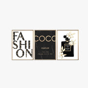 Tableau Coco Chanel avec Cadre