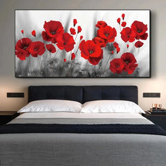 Tableau Coquelicot avec Cadre