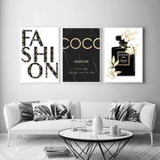 Tableau Coco Chanel avec Cadre