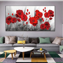 Tableau Coquelicot avec Cadre