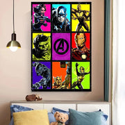 Tableau Marvel Pop Art