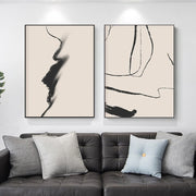 Tableau Moderne Noir et Blanc