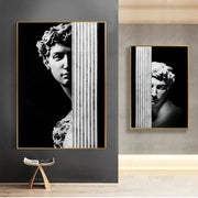 Tableau Noir et Blanc Vintage