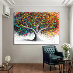 Tableau Arbre Coloré