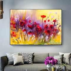 Tableau Coquelicot Moderne