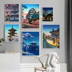 Tableau Paysage Japonais