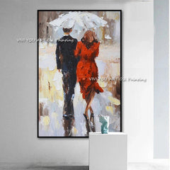 Tableau Couple Amoureux Design