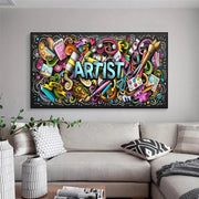 Tableau Street Art Original