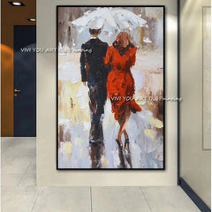 Tableau Couple Amoureux Design