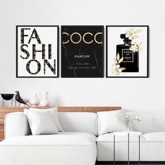 Tableau Coco Chanel avec Cadre