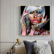 Tableau Pop Art Femme