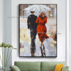 Tableau Couple Amoureux Design