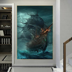 Tableau Bateau Tempete Connu