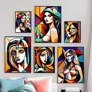 Peinture Femme Moderne