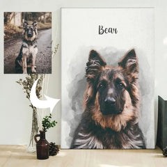 Tableau Chien Personnalisé