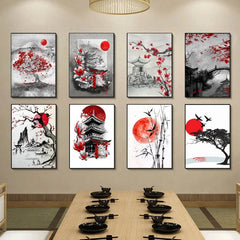 Tableau Japonais Contemporain