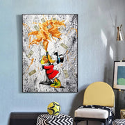 Tableau Mickey Pop Art