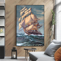 Tableau Bateau Tempete Connu