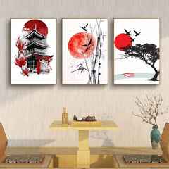 Tableau Japonais Contemporain