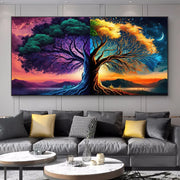 Tableau Arbre De Vie Coloré