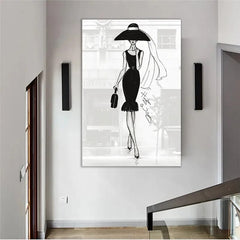 Tableau Noir et Blanc Moderne