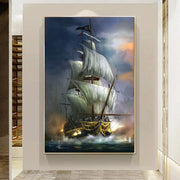 Tableau Bateau Tempete Connu