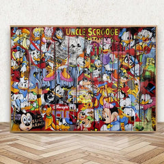 Tableau Pop Art Disney