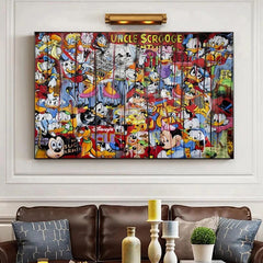 Tableau Pop Art Disney